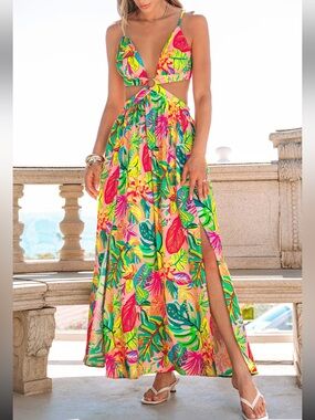 afrm peyton maxi dress Peyton Maxi Dress in Cyber Optic Dot